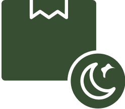 Midnight delivery icon