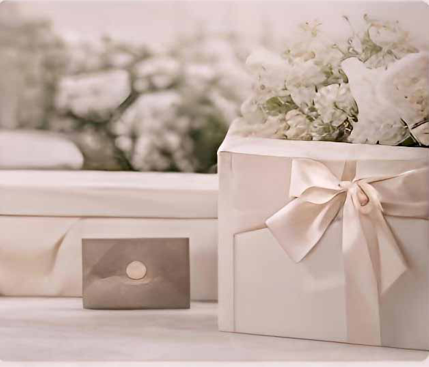 Florist arranging flowers